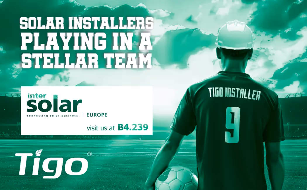 Tigo Energy to Recognize Residential Installers with Loyalty Program at Intersolar Europe 2024